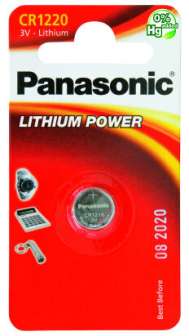 Panasonic nappiparisto CR1220