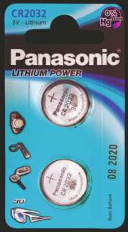 Panasonic nappiparisto CR2032 2B380562