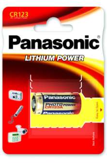 Panasonic Lithium CR123A