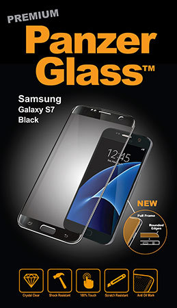 PanzerGlass suojalasi Premium Samsung S7 musta