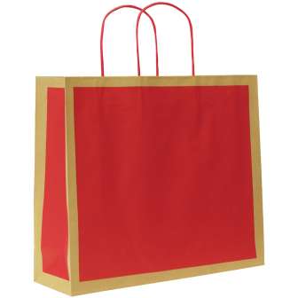 Paperikassi Ecology punainen