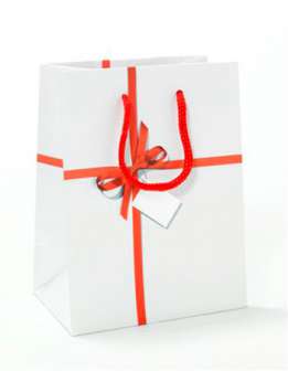 Paperikassi lahjapaketti 320x140x420