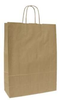 Paperikassi ruskea 230x110x320 mm