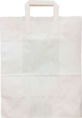 Paperikassi valkoinen 32x17x40cm