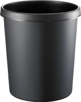 Paperikori Helit 18L muovia musta