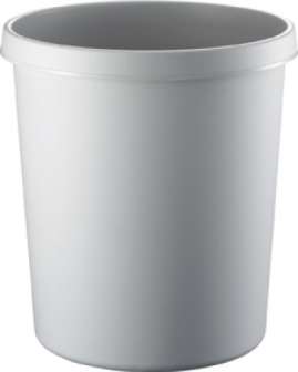 Paperikori Helit 18L muovia vaaleanharmaa