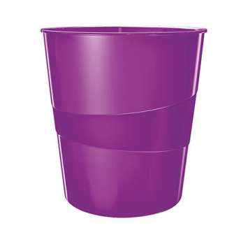 Paperikori Leitz Plus 15L WOW violetti