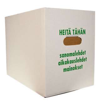 Paperinkeräyslaatikko 390x245x300 mm