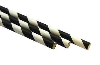 Paperipilli vinoraita musta|25kpl/pss