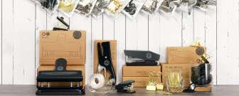 Paperipuristin 145mm hopea