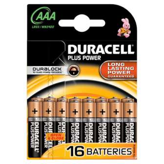 Paristo Duracell Plus Power AAA 16 kpl/pak