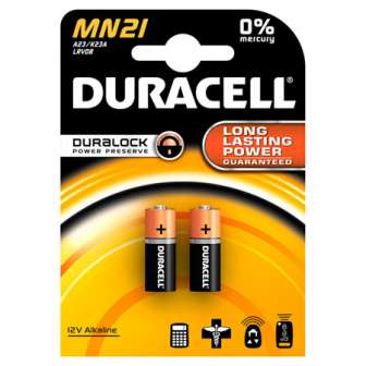 Paristo Duracell Security MN21 2 kpl/pak