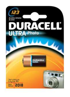 Paristo Duracell Ultra Photo 123 1 kpl/pak