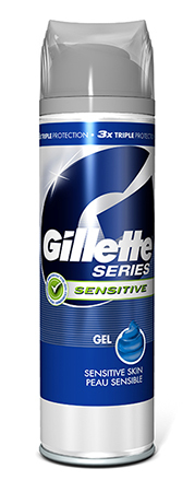 Partageeli Gillette BII 200 ml herkälle iholle