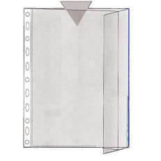 Patenttitasku A4 sininen reuna