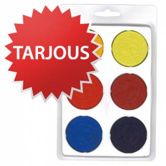 Peiteväripaletti 8 väriä kovamuovia