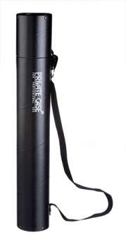 Piirustusputki Private Case 65 cm musta