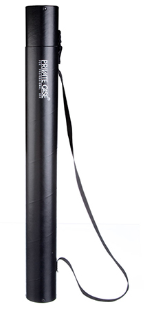 Piirustusputki Private Case 95 cm musta