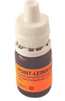 Pikaleimasinväri punainen,  20 ml/pll