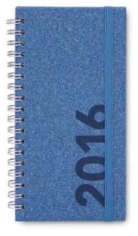 Pocket Memory Taskukalenteri EKO sininen kartonki parikier.