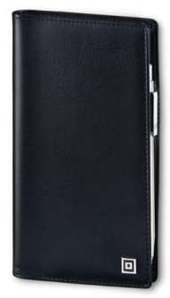 Pocket Memory Taskukalenteri PRO musta keinonahka parikier.