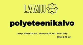 Polyeteenikalvo 10kg