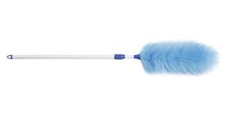 Pölyhuiska aitoa villaa teleskooppivarsi