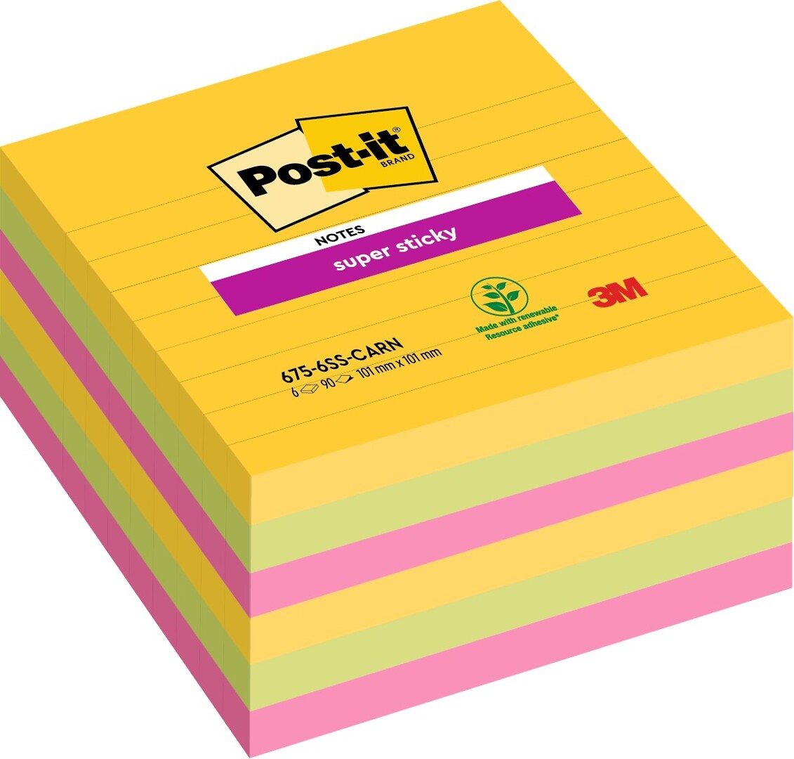 Post-it viestilappu 101x101m