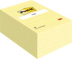 Post-it Canary Yellow 102x152mm