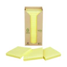 Post-it Canary Yellow Eko 76x76mm.