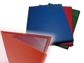 Potilaskansio muovia vihreä