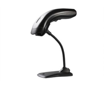Pöytäteline Numa viivakoodilukijalle, musta