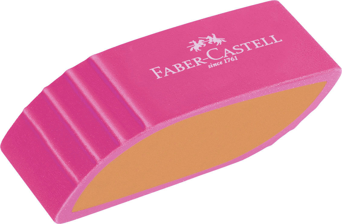 ! Pyyhekumi Faber-Castell Bicolor
