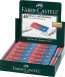 Faber-Castell pyyhekumi sininen/punainen 40 kpl/ras