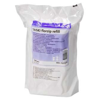 Taski pyyherulla florzip |150 pyyhettä/rll