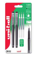 Pyyhittävä geelikynä Uni UF-222-07 musta