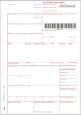 Rahtikirjalomake viivakoodilla 4-os