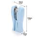 Rapesco STAND UP Powder Blue 20ark