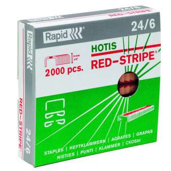 Rapid niitit Red Stripes 24/6