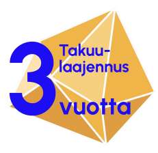 RCK takuulaajennus 3 vuotta