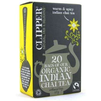 Reilun Kaupan tee Indian Chai 20 pss/pkt, 6 pkt/ltk