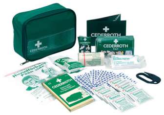 Reissumiehen ensiapupakkaus 20x15x6 cm