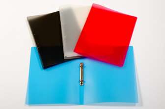 Rengaskansio A4 15mm Frost lajitellut värit, 15 kpl/pak