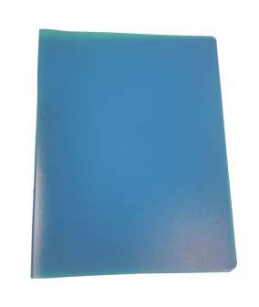 Rengaskansio A4 15mm PP Frost sininen