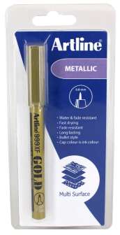 Riippupakattu kultakynä 0,8mm