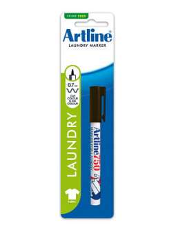 Artline EK-750 blister tekstiilikynä musta