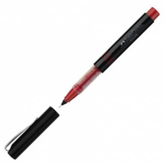 Rollerkynä Faber-Castell needlepoint 0,5 mm punainen