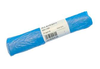 Roskapussi Premium LDPE 20L sininen