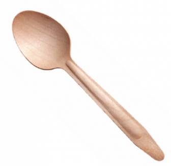 Ruokalusikka puinen 250 kpl/pak