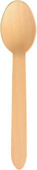 Ruokalusikka puu 16cm